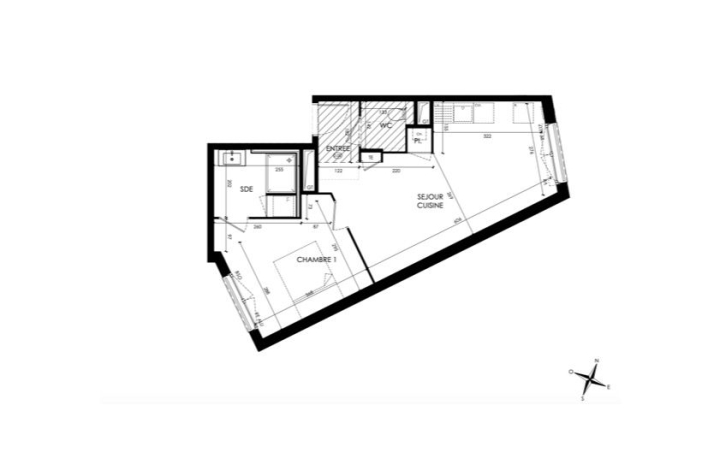  JLF DEVELOPPEMENT Appartement | CHAMALIERES (63400) | 43 m2 | 196 000 € 
